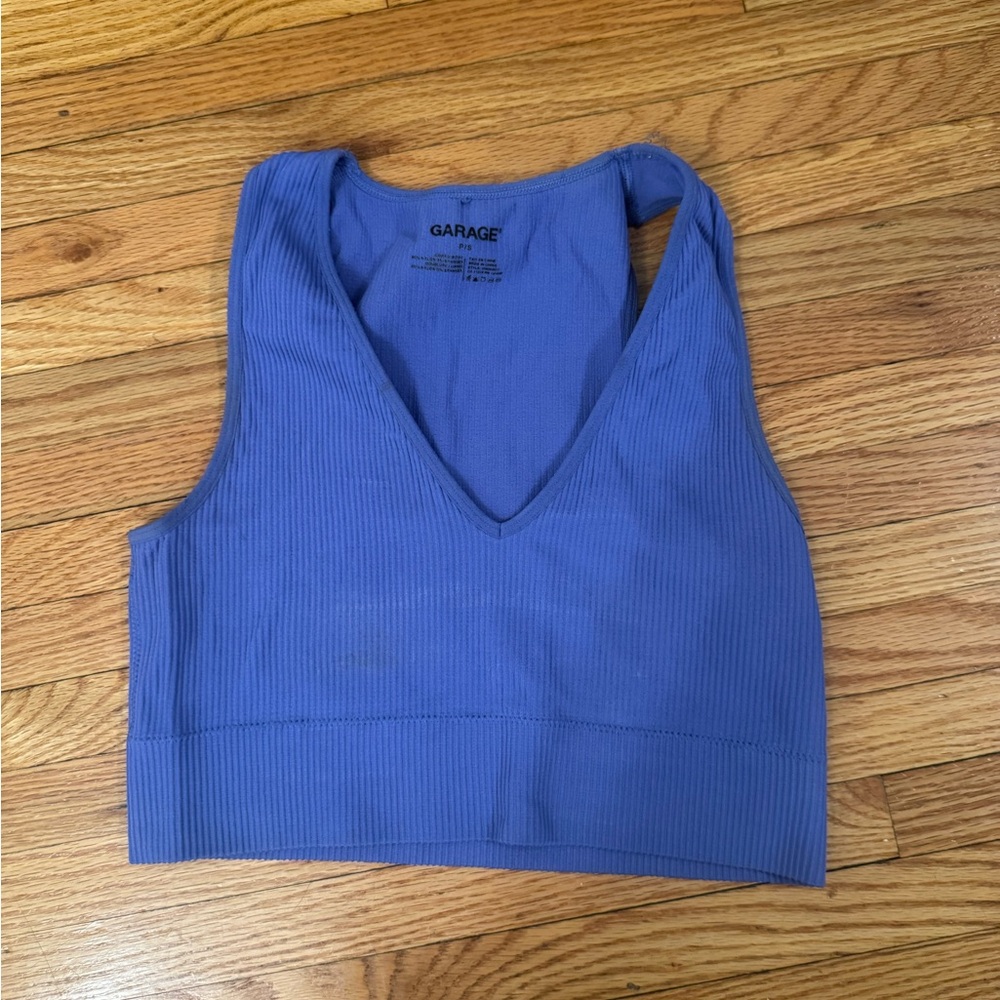 Garage Ribbed Crop Tops - Picture 3 of 4